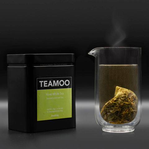Rose White Tea - 10 Serves - TEAMOO