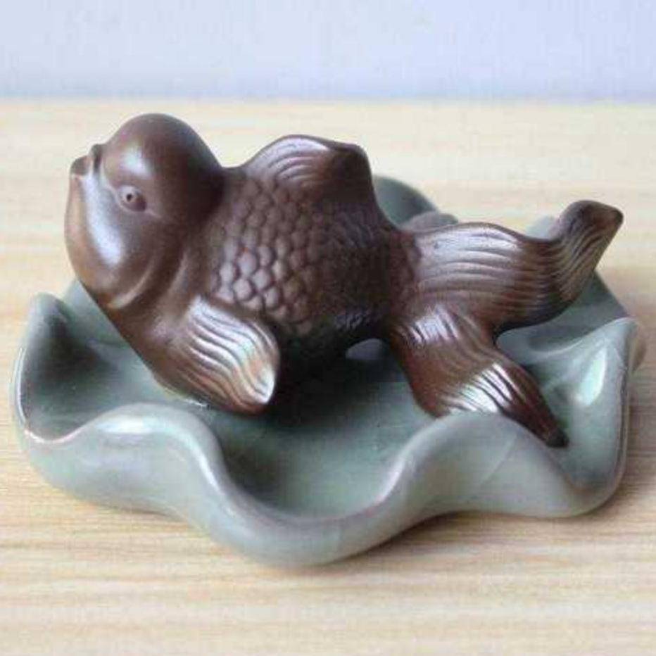 Goldfish Lotus Leaf Tea Feature - TEAMOO