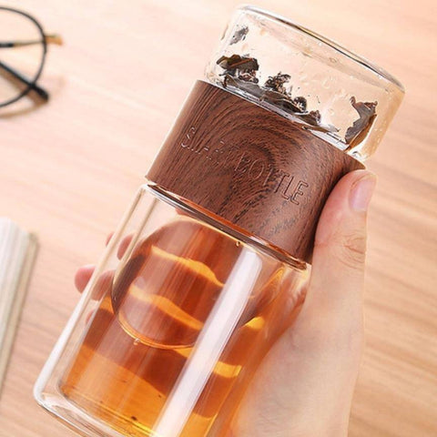 Smart Tea Flask - Double-Glazing Glass - TEAMOO