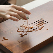 Traditional Wooden Tea Tray - TEAMOO